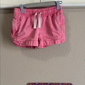 Carter's Pink Kids Shorts with Drawstring